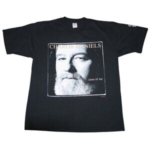 Vintage 1995 Charlie Daniels I Partied With Birthday Bash Devore CA T-Shirt XL